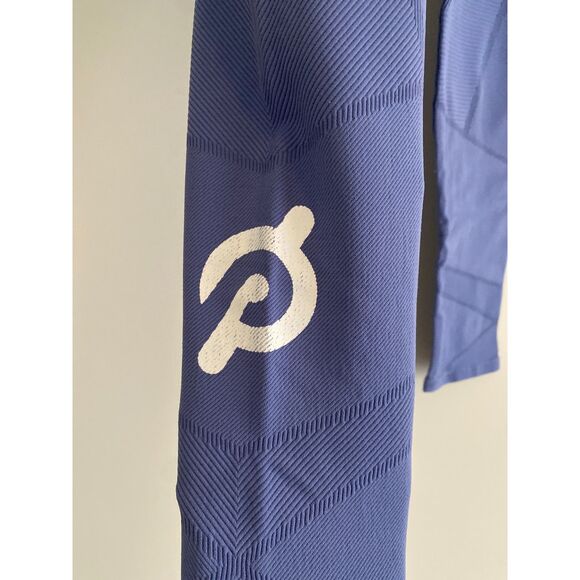 Peloton x NUX Purple Logo Compression Athletic Leggings Womens Small Periwinkle - Picture 3 of 7